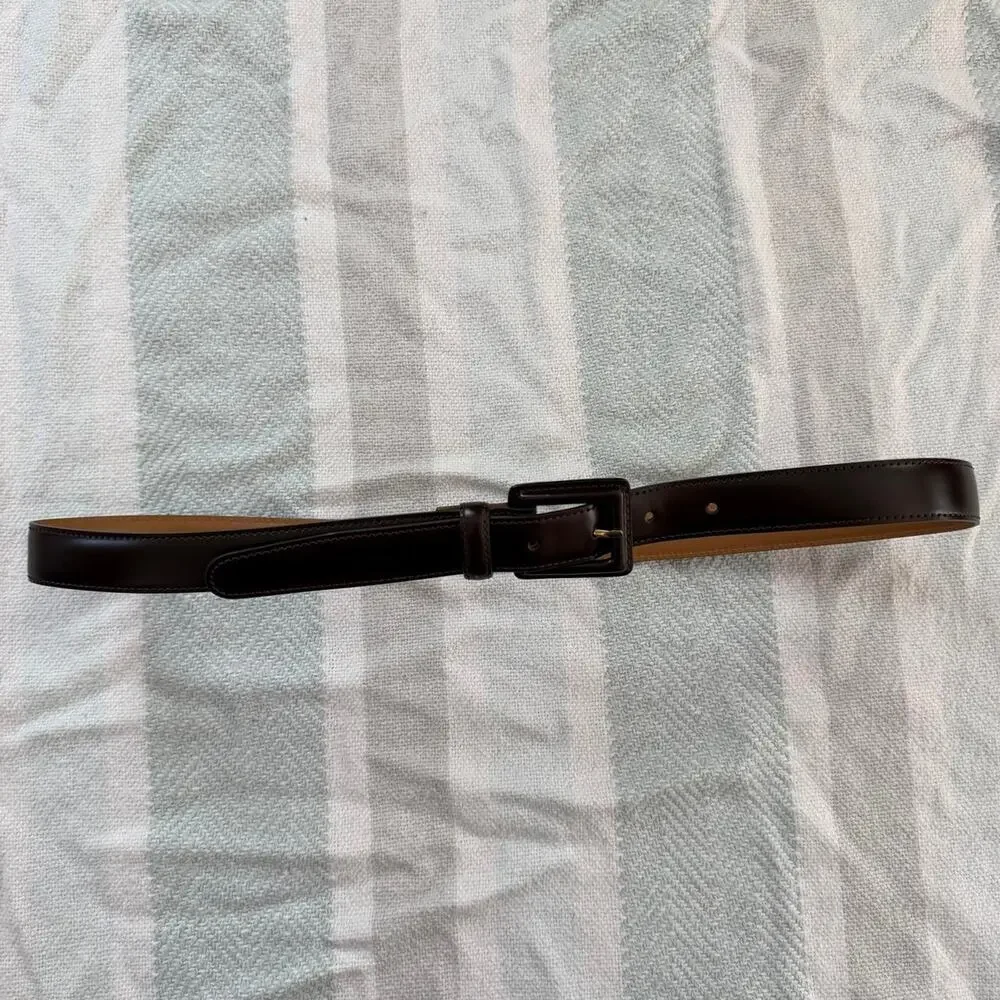 Brooks brothers genuine leather belt size large